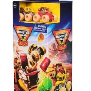 Monster Jam Earthshaker Boneyard Blaster Mega Frenzy Playset